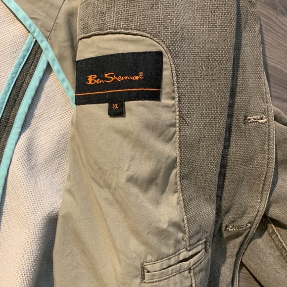 Ben Sherman Jacket/Coat, Men's XL, Olive Drab weathered look - Picture 4 of 7